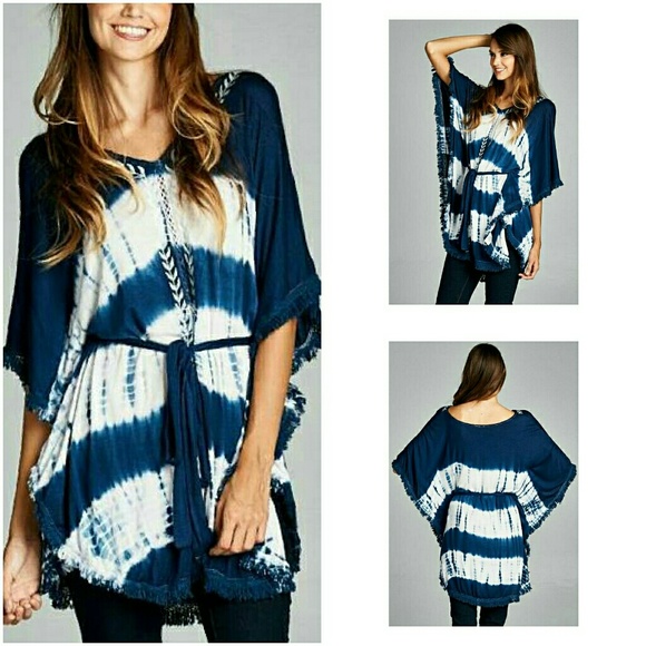 BOHO STYLE OVERSIZED TUNIC❗️Closet Closing❗️ - Picture 2 of 3