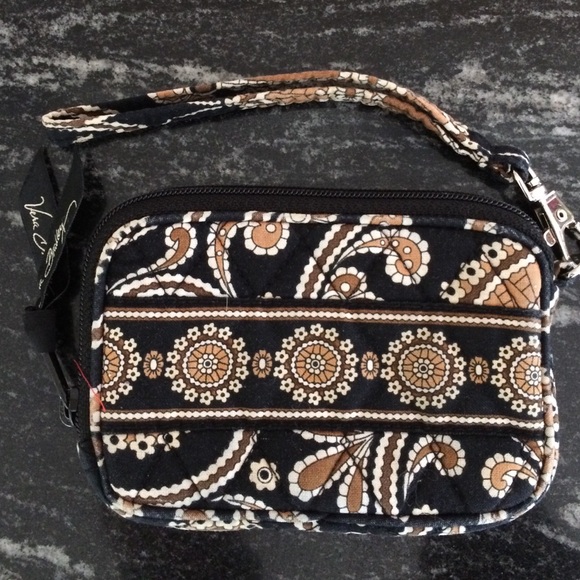 Vera Bradley Brown and Black wristlet. Nice.
