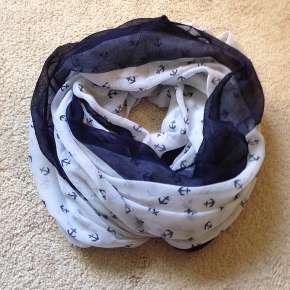Anchor infinity scarf