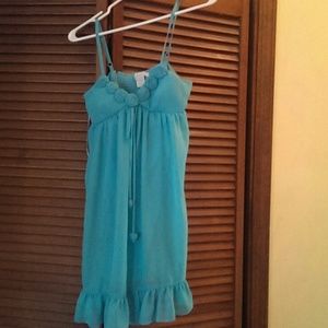 Charlotte russe turquise dress size 1