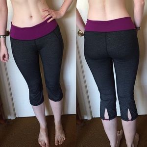 Lululemon gather & crow crop