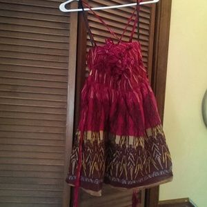 American rag tribal dress small