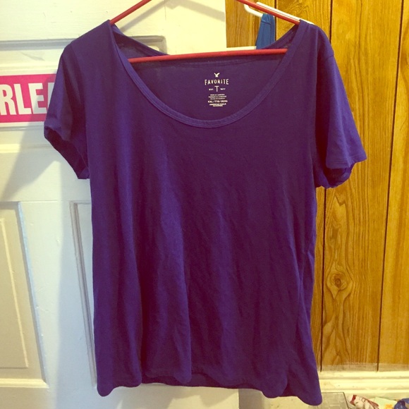 American Eagle PURPLE Favorite Tee