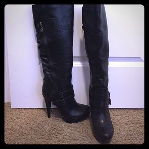 Tall Heeled GUESS boots