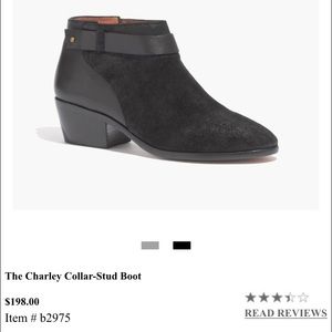 Madewell Charley Collar-Stud Boots