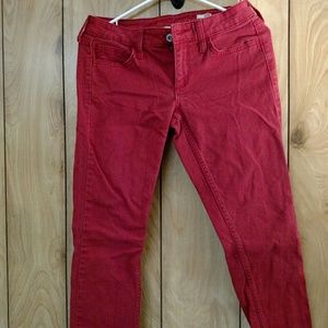 Women's size 7 Red Arizona Jeans