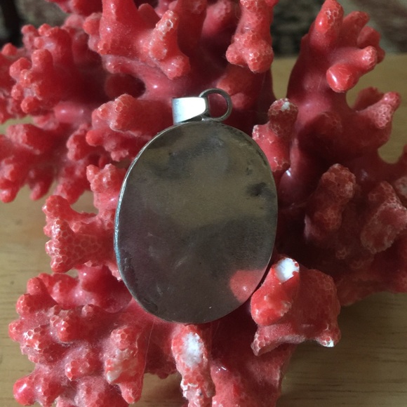 Vintage lapis pendent - Picture 3 of 3