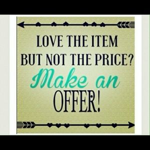 All reasonable offers will be considered !