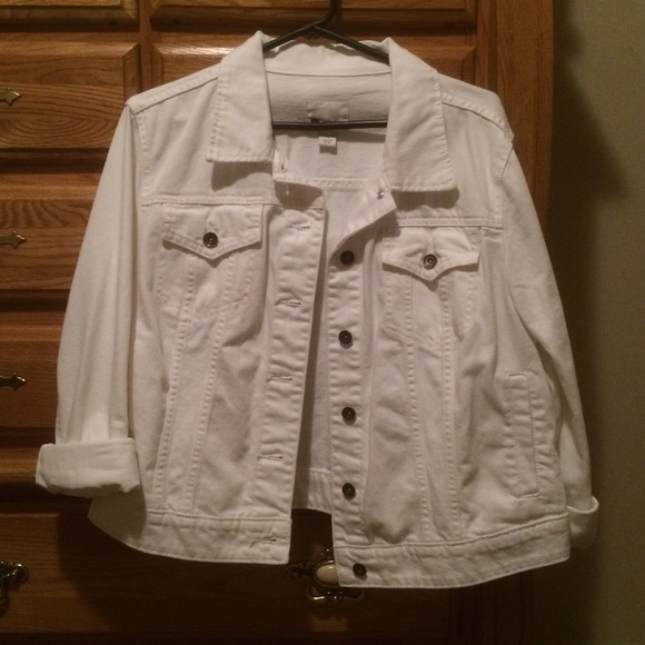 White Jean Jacket