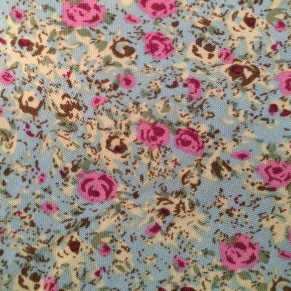 Plus Size Floral Bow Back Dress - Picture 3 of 3