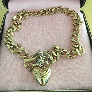 Juicy Couture Gold Necklace and Pendant