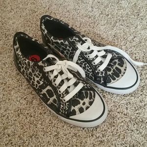 Coach leopard print shoes