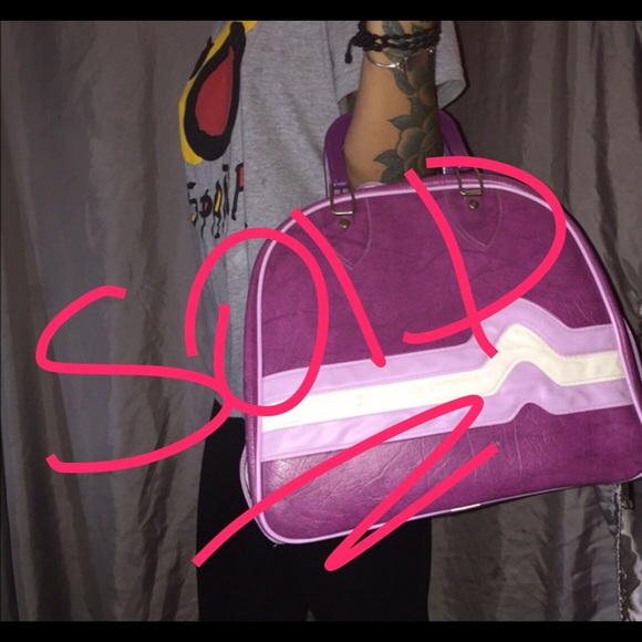 Fabulous Vintage Bowling Bag/Tote
