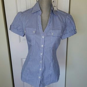 Express buttoned down blouse