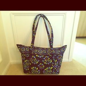 Vera Bradley Indigo Pop Miller Bag