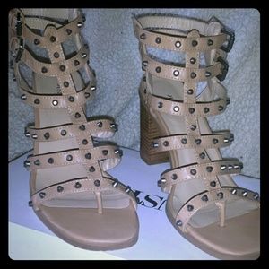 Cute gladiator heel sandals