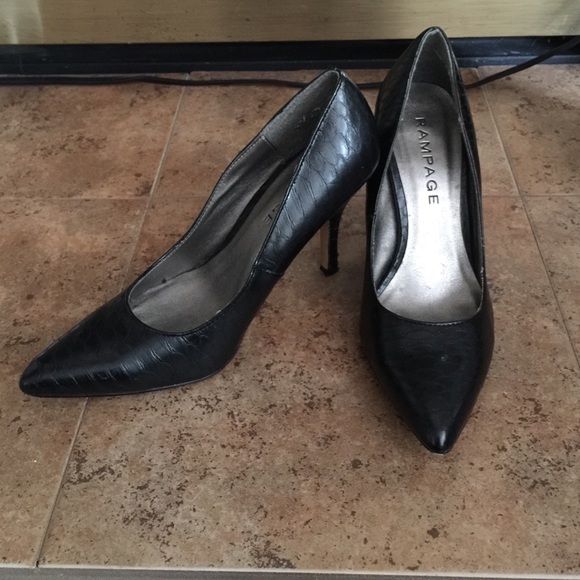 Black heels