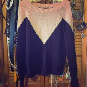 Vera Wang Color block Sweater