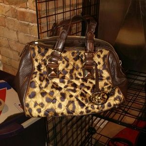 Michael Kors leopard print grayson
