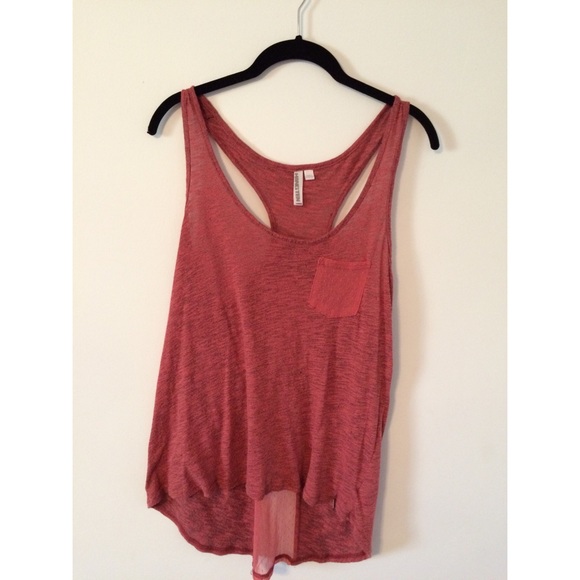 Orange/Coral Tank Top