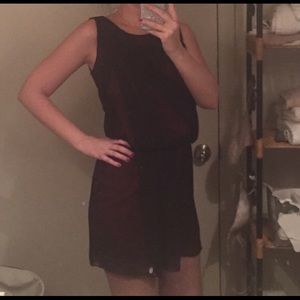 Black And Pink Dress