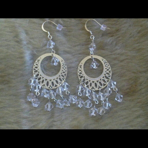 Handmade chandelier earrings