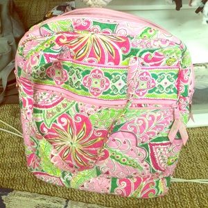 NEW- Vera Bradley double pocket bag