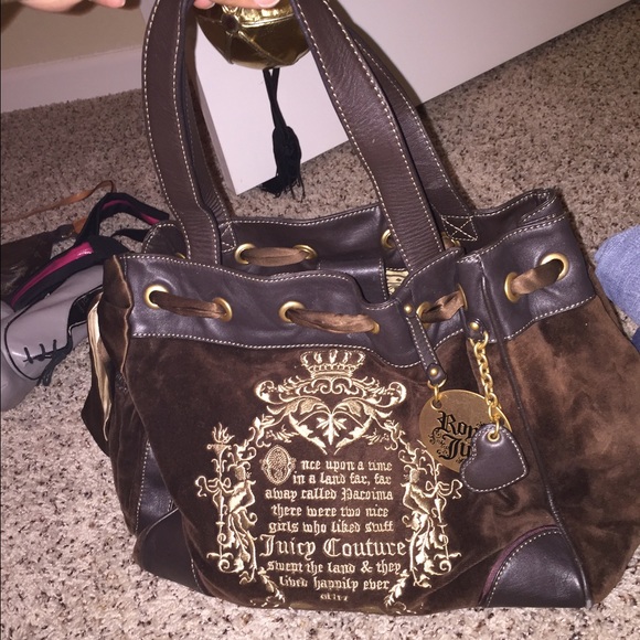 Suede Juicy bag