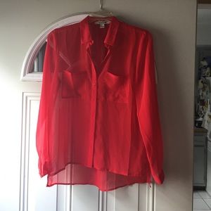 Forever 21 sheer blouse