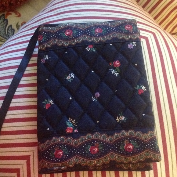Black flowered Vera book cover