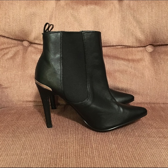 H&M Faux Leather Booties