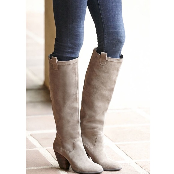 BCBG Suede Tan Boots