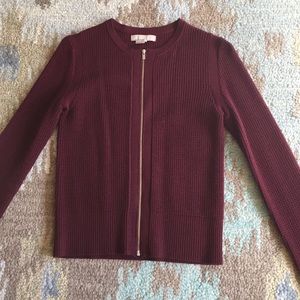 Zip Front Sweater