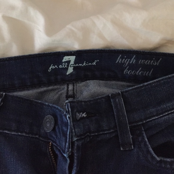 7 for all mankind high rise booted jeans! - Picture 4 of 4