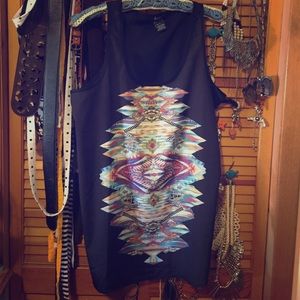 Geometric tank top