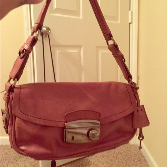 Authentic Pink Prada handbag