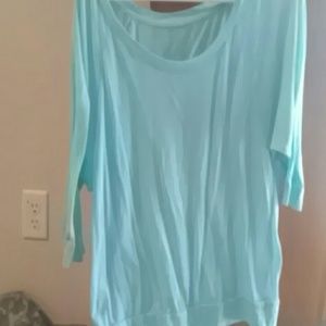 Light blue half sleeved shirt