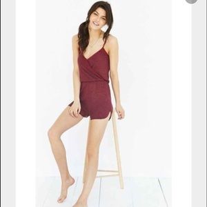 Urban out from under wine romper