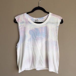 Wildfox Trippy Ripples Daydream Tomboy Tank