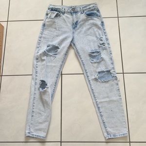 👄SOLD👄high waisted denim jeans