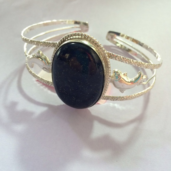 Natural Lapis Lazuli Bracelet - Picture 4 of 4