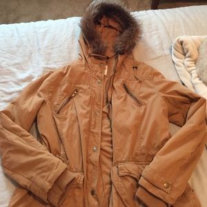 Brown coat