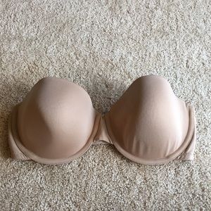 Nude Strapless Bra
