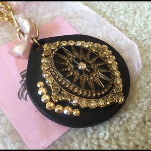 Tarina Tarantino Etched Glass Starburst Necklace