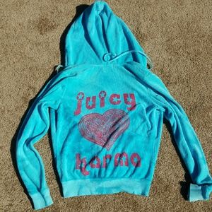 Juicy Couture designer zip up hoodie