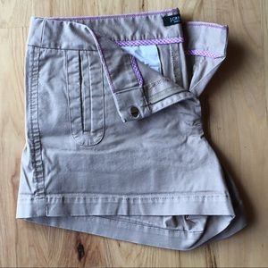 JCREW stretch khaki shorts💋