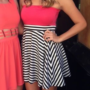 Francesca's Strapless Dress