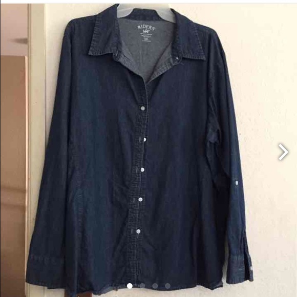 Chambray Top