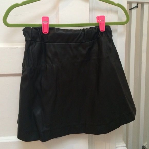 Leather Skirt