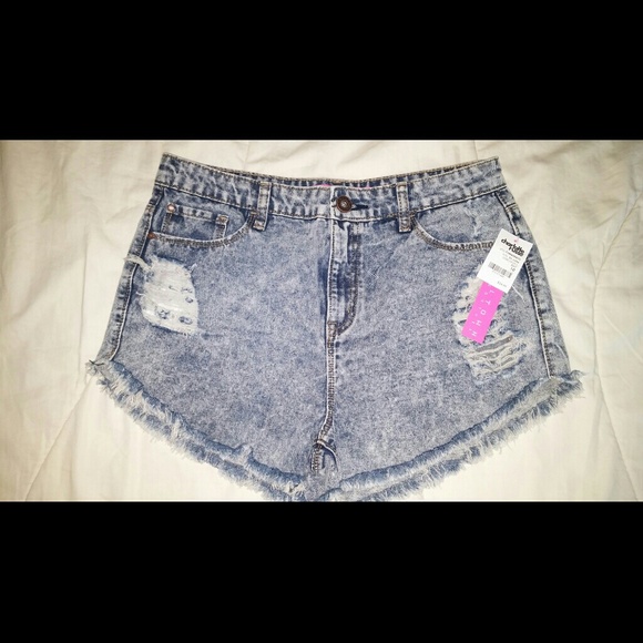 High waisted shorts